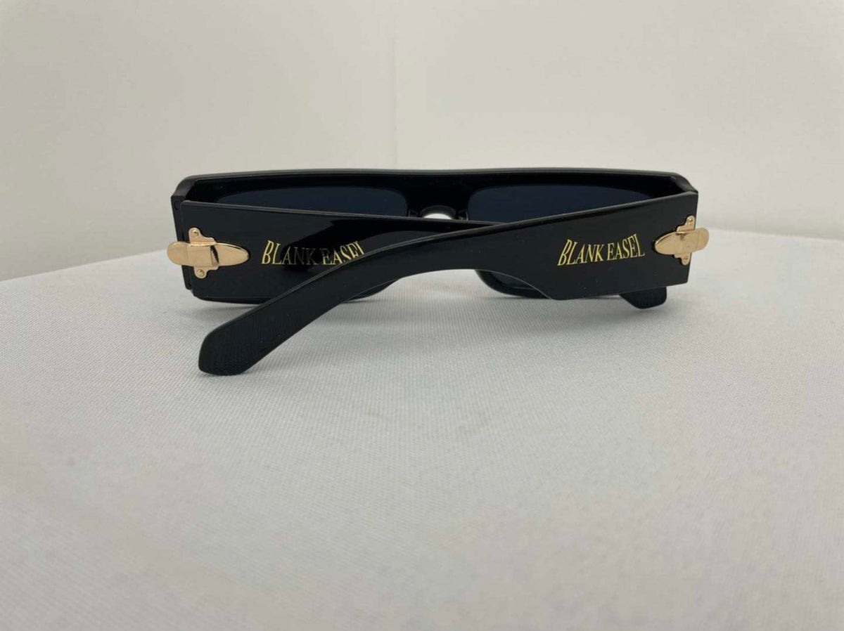 Blank Easel Art Black Glasses Blank Easel Clothing