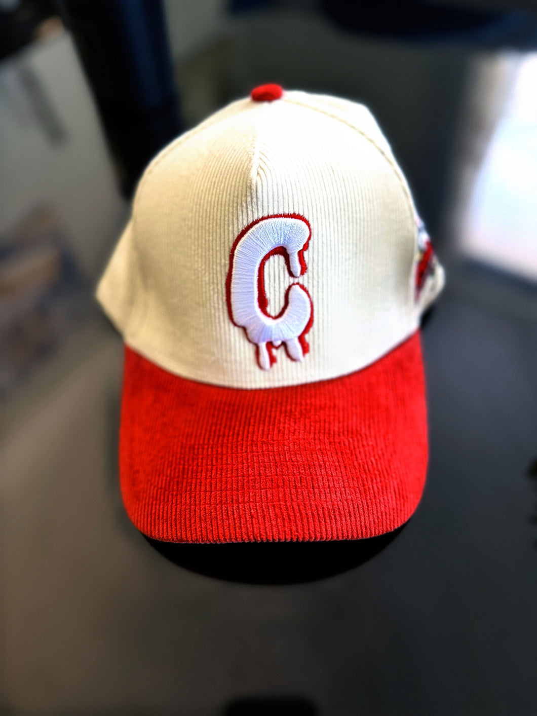 Blank Easel “Red Alert” Ball Cap