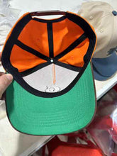 Load image into Gallery viewer, Blank Easel “The Turf Cap” Orange &amp; Brown Embroidered Cap
