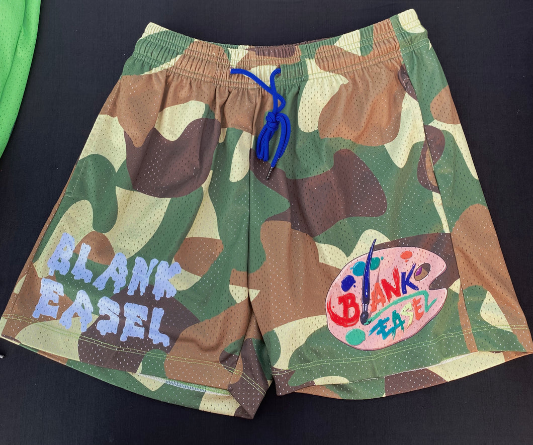 Blank Easel “Creator Camo” Shorts