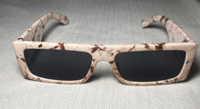 Load image into Gallery viewer, Blank Easel Brown Marble Sunglasses
