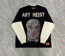 Load image into Gallery viewer, Blank Easel Art Heist Tee With Thermal Sleeves
