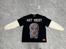 Load image into Gallery viewer, Blank Easel Art Heist Tee With Thermal Sleeves
