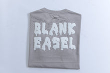 Load image into Gallery viewer, Blank Easel Puff Print Off Gray T-Shirt
