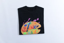 Load image into Gallery viewer, Blank Easel Puff Print Black T-Shirt
