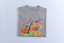 Load image into Gallery viewer, Blank Easel Puff Print Off Gray T-Shirt
