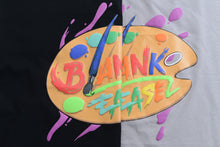 Load image into Gallery viewer, Blank Easel Puff Print Black T-Shirt
